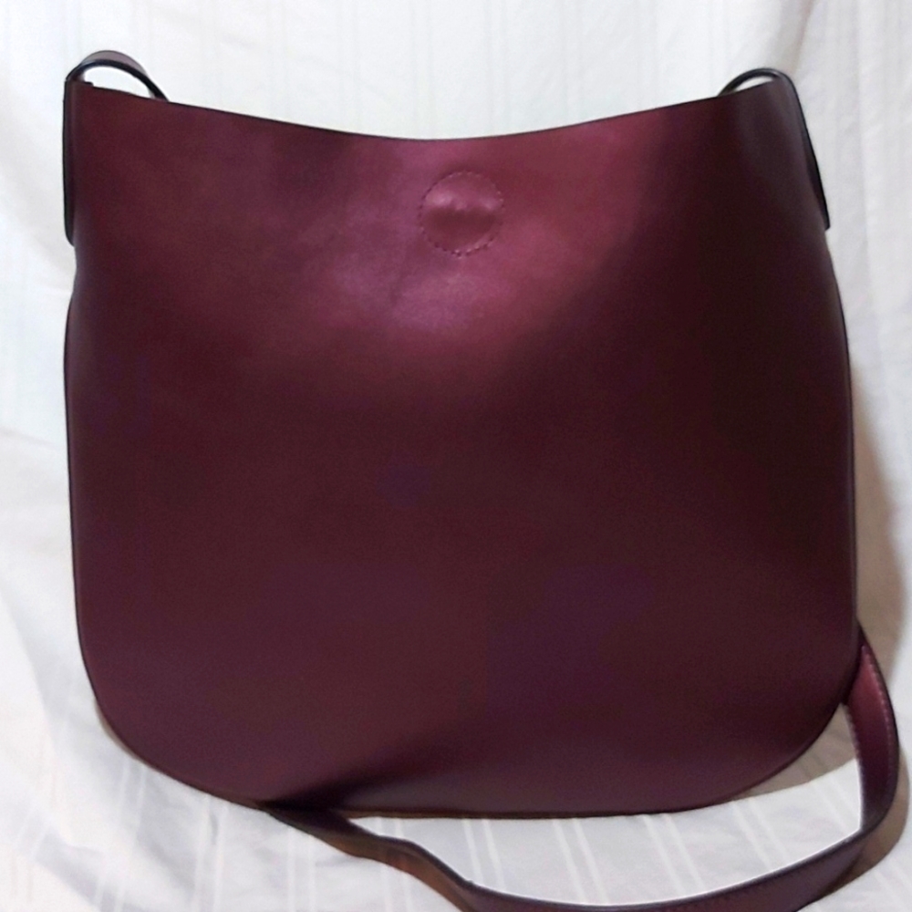 30. KGB BLACK LABEL LEATHER CROSSBODY BAG!